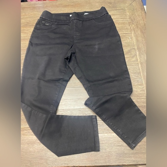 Nine West Women's Heidi Mid-Rise Pull On Skinny Fit Jegging Pants 16 - Picture 1 of 6